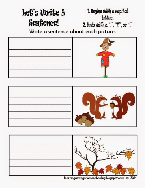 Write a sentence for me Write a sentence for me